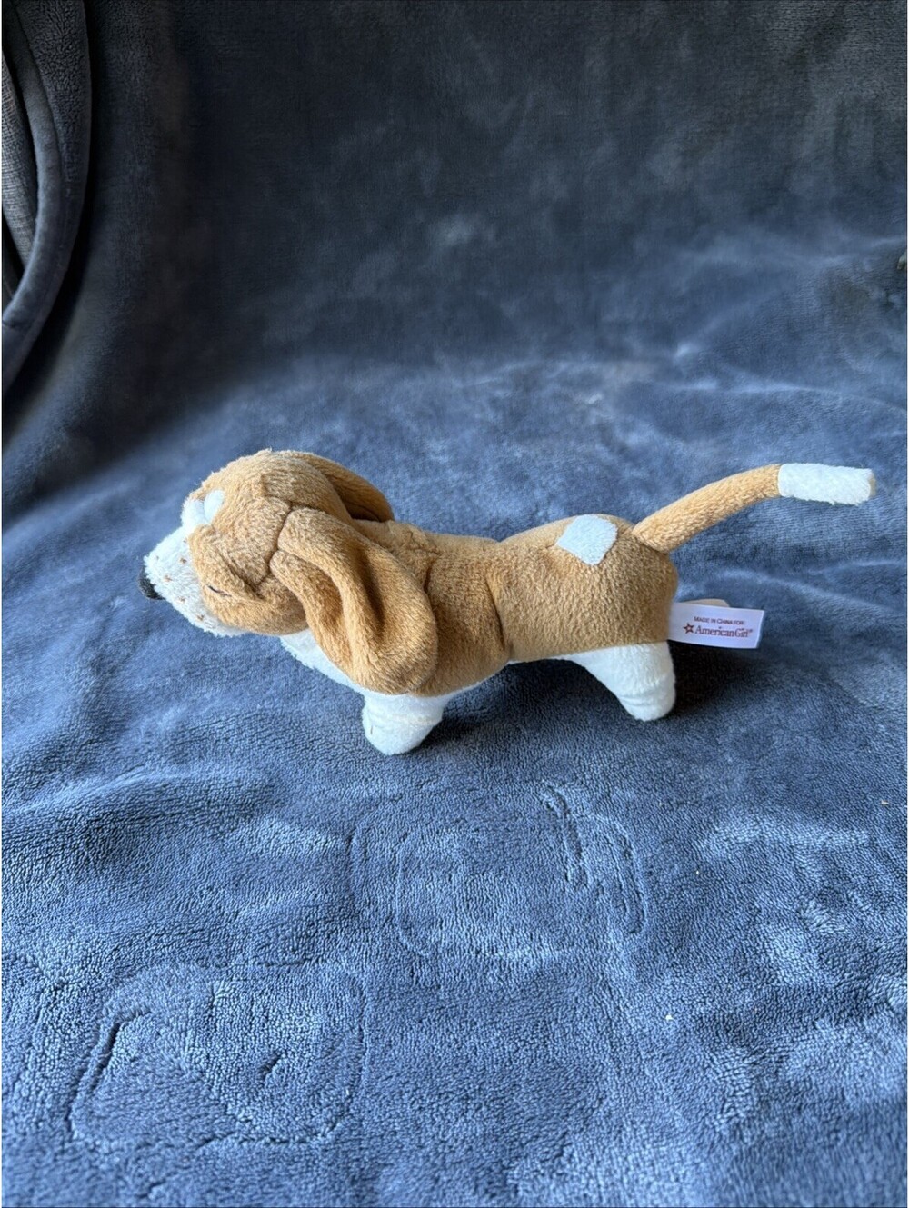 American Girl Doll Kit’s Dog Grace Basset Hound Plush 2001 8” Vintage